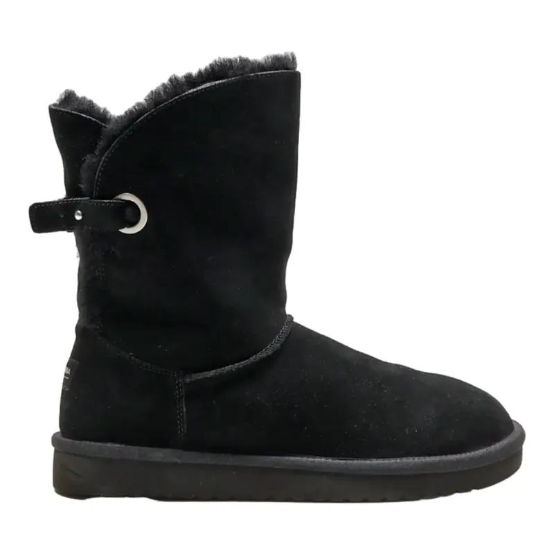 KOOLABURRA Ankle Boots Black Synthetic Womens UK 8