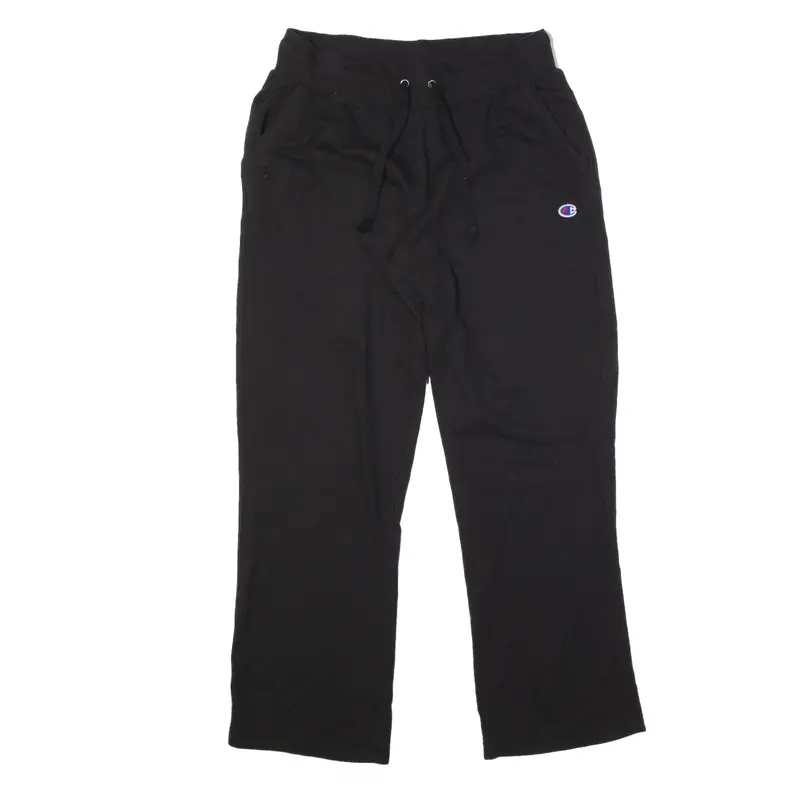 CHAMPION Sweatpants Black Straight Womens L W28 L29