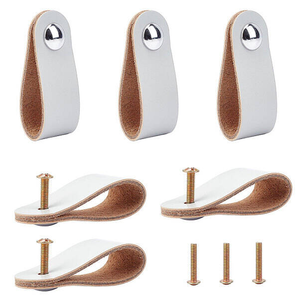 PU Leather Door Handles