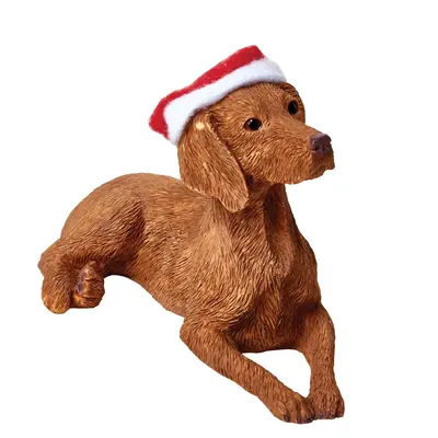 Sandicast Vizsla Christmas Tree Ornament