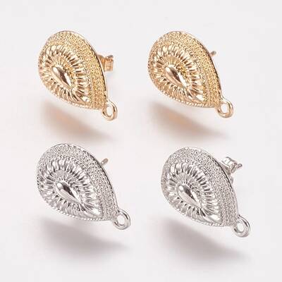 Alloy Stud Earring Findings