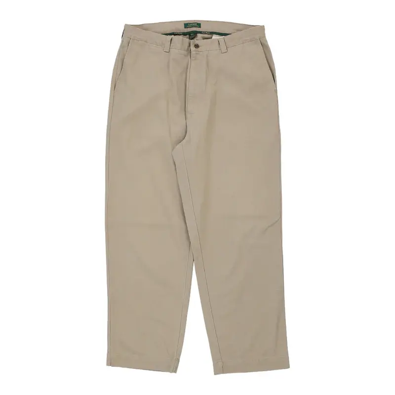 Ralph Lauren Trousers - 37W 30L Beige Cotton