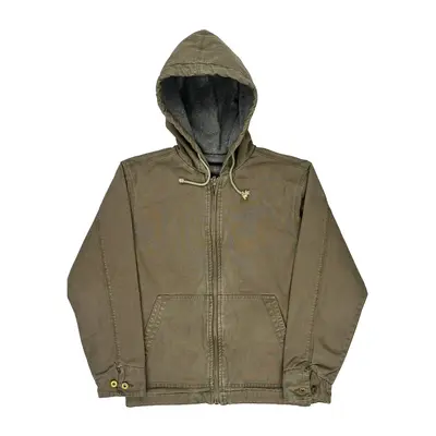 Unbranded Jacket - Small Khaki Cotton Blend