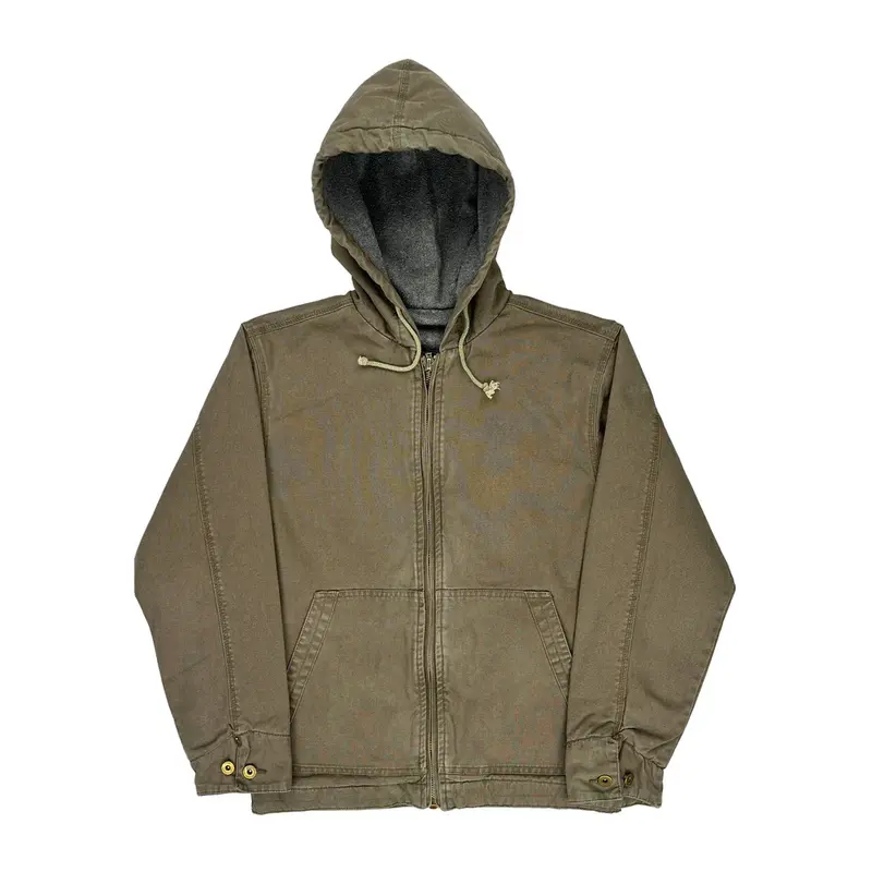Unbranded Jacket - Small Khaki Cotton Blend