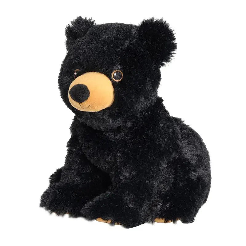Soframar Warmies Hot Water Bottle Black Bear Plush Cozy