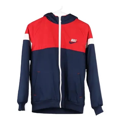 Age 10-12 Nike Jacket - Large Navy Polyester