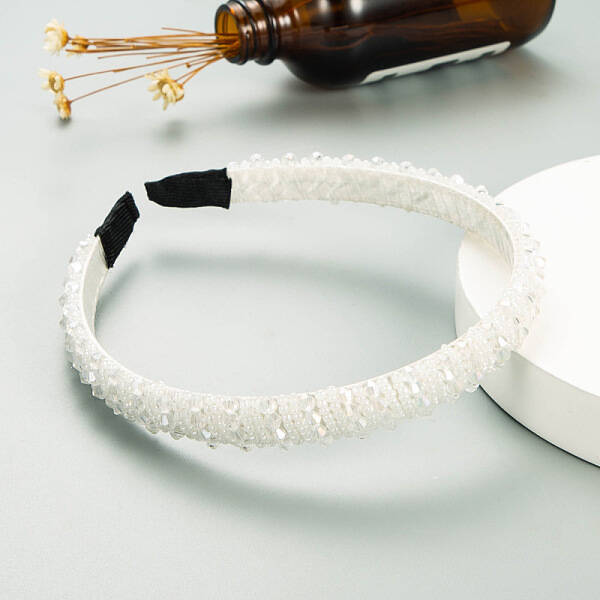 Bling Bling Glass Beaded Hairband