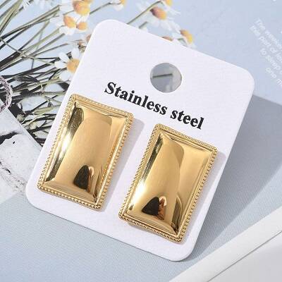 304 Stainless Steel Stud Earrings