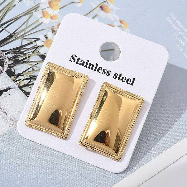 304 Stainless Steel Stud Earrings