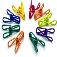 Random Color Snack Clip (10pcs/set), Practical Multi-functional Steel Clip, Binding Supplies for Sealing Food Packaging, Snac...