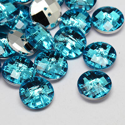 Taiwan Acrylic Rhinestone Buttons