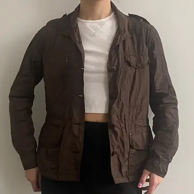 1970 Jacket - Medium Brown Polyester