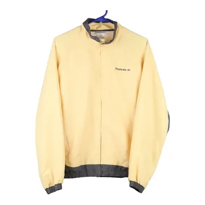Reebok Fleece - Large Yellow Polyester