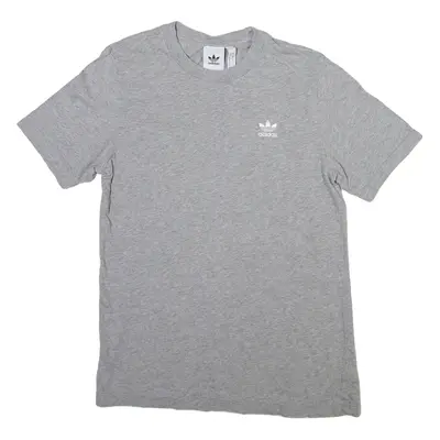 ADIDAS ORIGINALS Mens T-Shirt Grey S