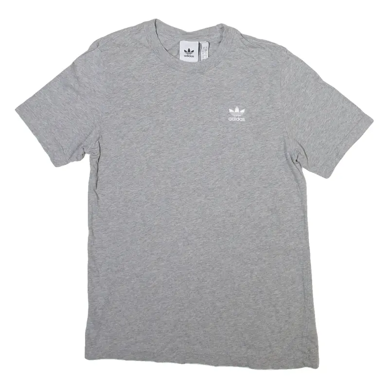 ADIDAS ORIGINALS Mens T-Shirt Grey S