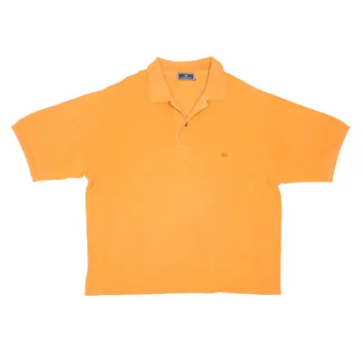 H GRANCHIO Polo Shirt Orange Short Sleeve Mens XL