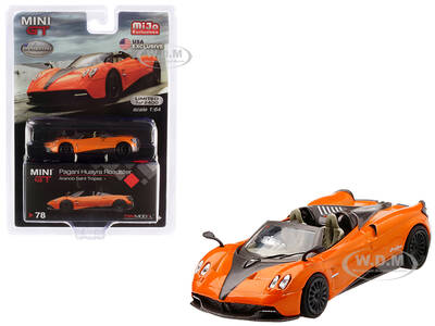 Pagani Huayra Roadster Arancio Saint Tropez / Orange Metallic Limited Edition to 2400 pieces Worldwide 1/64 Diecast Model Car...