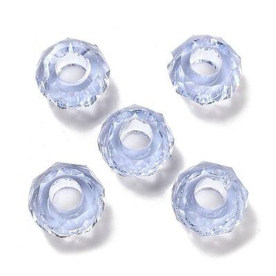 Transparent Resin European Beads