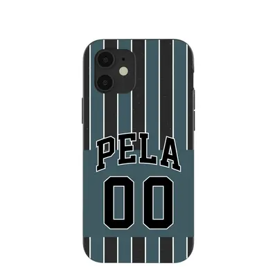 Black Soccer Jersey iPhone 12/ iPhone 12 Pro Case