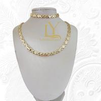 LaYaiBoutique #1209 high quality 14k gold plated xoxo set
