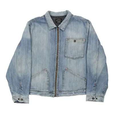 Ralph Lauren Denim Jacket - XL Blue Cotton Blend