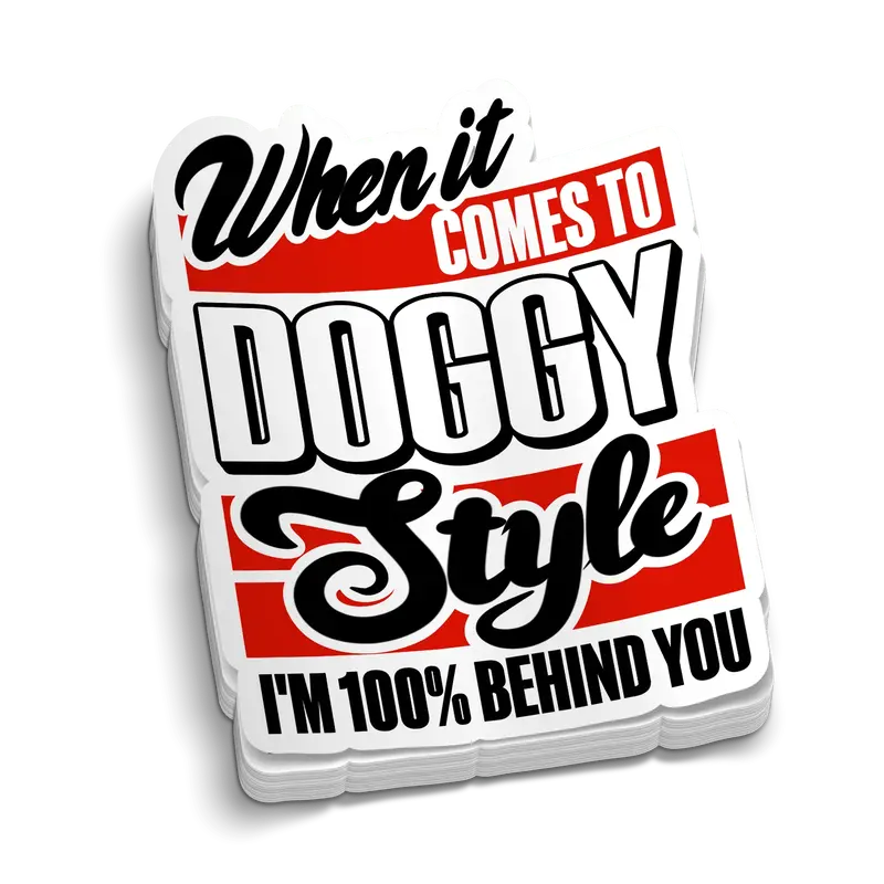 Behind You - Hard Hat Decal