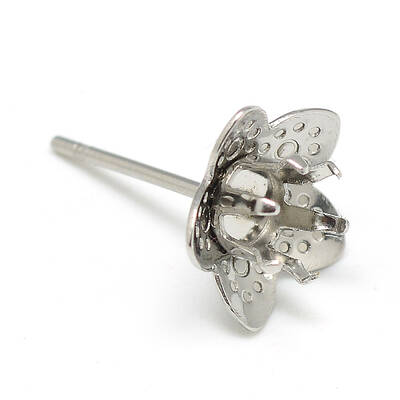Non-Tarnish 304 Stainless Steel Stud Earring Settings