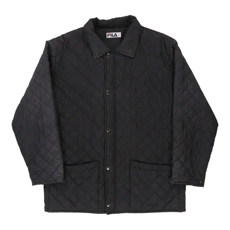 Fila Coat - Large Navy Polyester