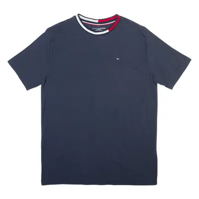 TOMMY HILFIGER Mens T-Shirt Blue S