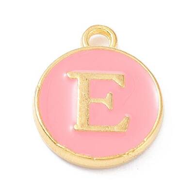 Golden Plated Alloy Enamel Charms