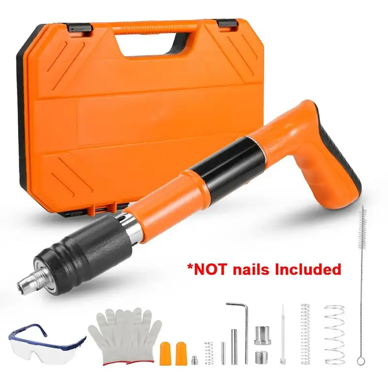 Portable Manual Steel Nail Machine, Mini Manual Steel Nail Machine, Wall Anchor Wire Slotting Device, Household Woodworking T...