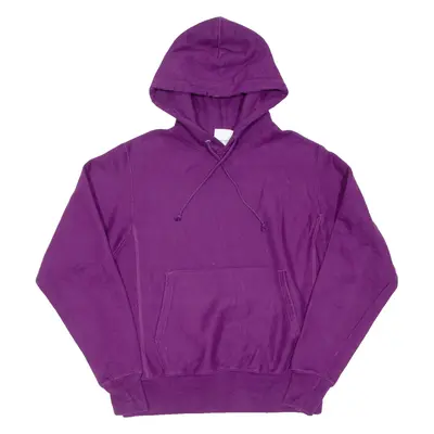 CHAMPION REVERSE WEAVE Mens Purple Hoodie S