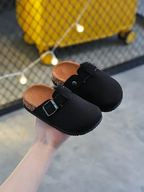 Simple Style Kids Casual Sandals, Soft Comfortable Breathable Weave, Lightweight Easy Wear, Non-Slip Protection for Boys & Gi...