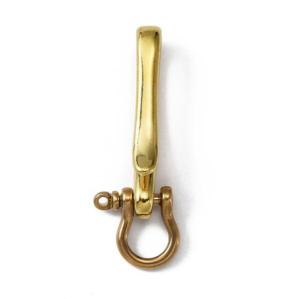 U-Shaped Brass Key Hook Shanckle Clasps