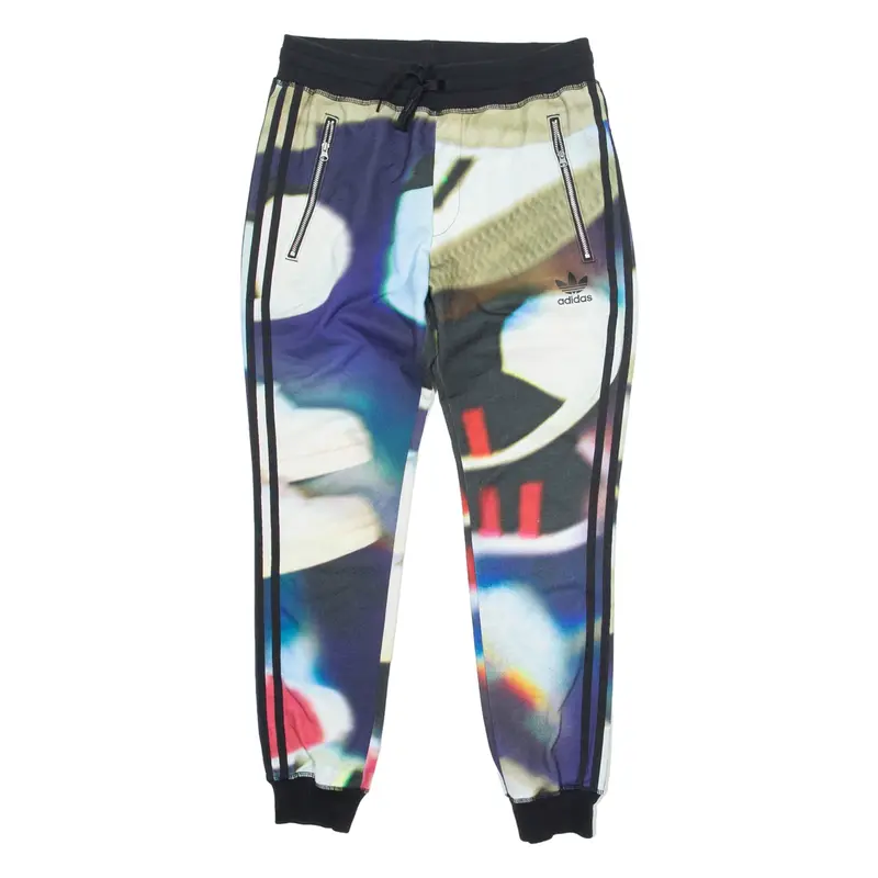 ADIDAS ORIGINALS Crazy Womens Joggers Black Tapered UK 8 W28 L28