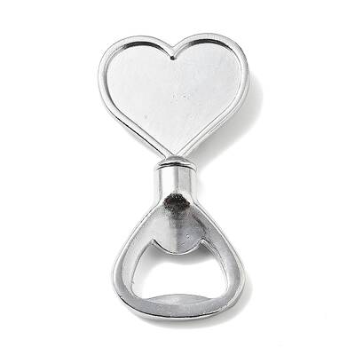 Zinc Alloy Bottle Opener Cabochon Component