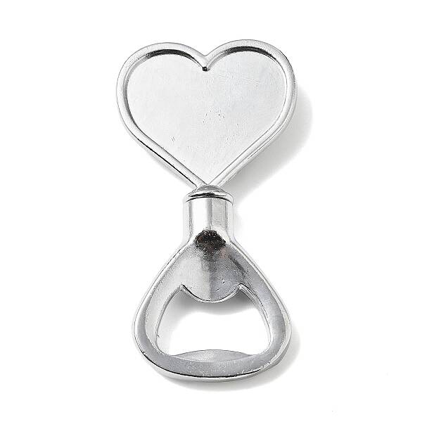 Zinc Alloy Bottle Opener Cabochon Component