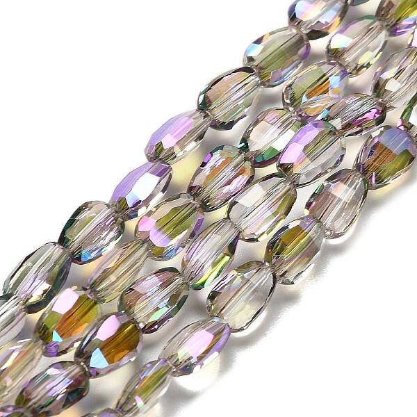 Electroplate Glass Beads Strands