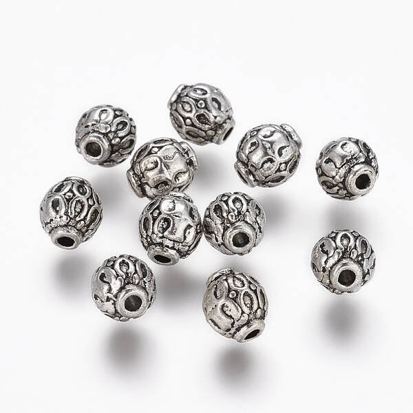 Tibetan Style Alloy Beads
