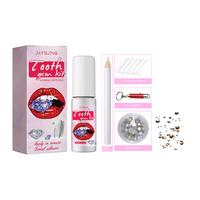 Jaysuing Tooth Jewelry Kit DIY Tooth Gem Kit Tooth Jewelry Gems Kit Crystals Bedazzle Gems Teeth Jewelry Starter Kit Unleash ...