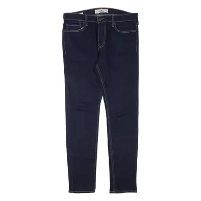 HOLLISTER Super Skinny Womens Jeans Blue Regular Skinny W34 L32