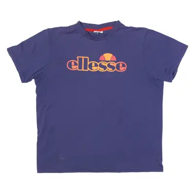 ELLESSE T-Shirt Purple Short Sleeve Womens M
