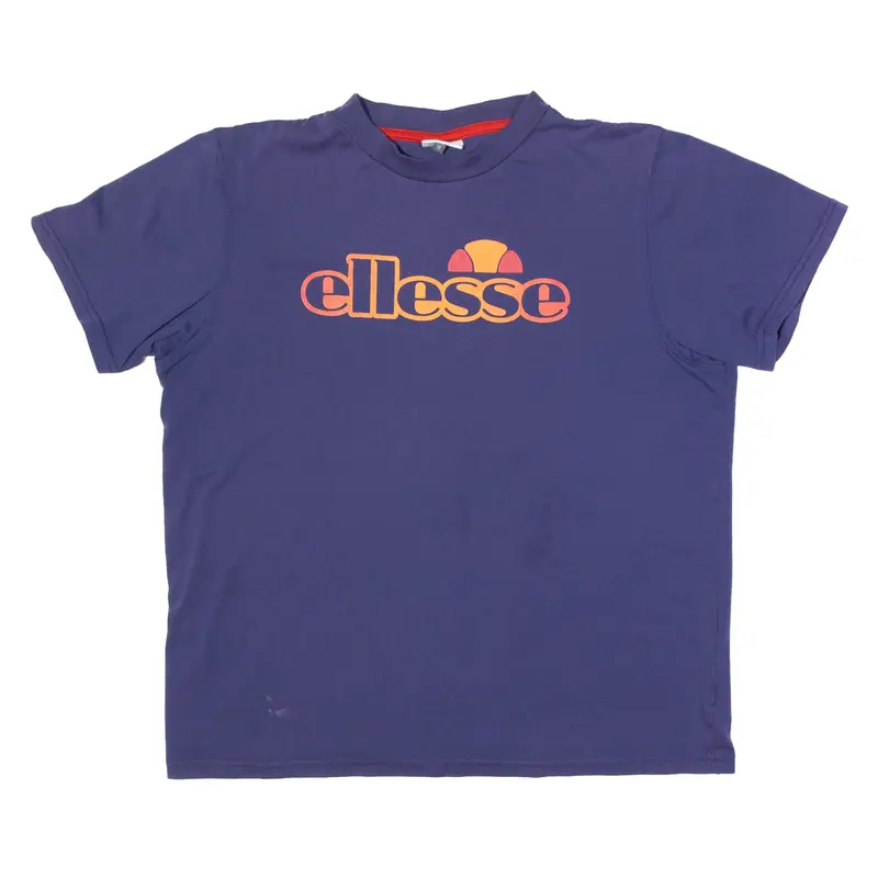ELLESSE T-Shirt Purple Short Sleeve Womens M