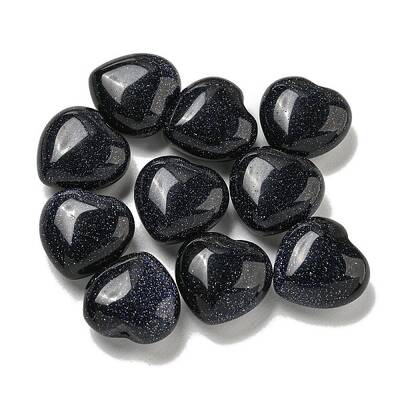 Synthetic Blue Goldstone Beads