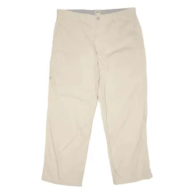 DOCKERS Trousers Cream Regular Straight Mens W36 L29