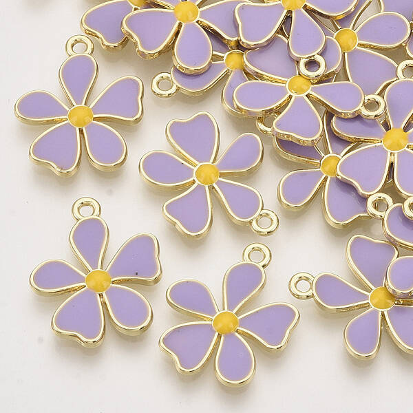 Alloy Enamel Pendants