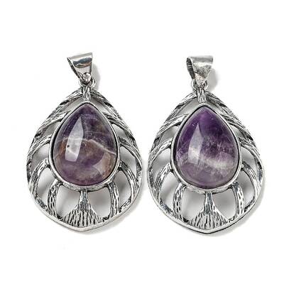 Natural Amethyst Pendants