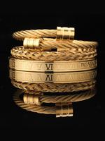 Fashion Cross Design Bangle for Women & Men, Stackable Bracelets, Couple Things, Bracelet Men, Stainless Steel Jewelry for Pa...