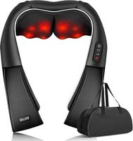 Alljoy Shiatsu Back and Neck Massager with Heat, Adjustable for Men, Women, Mom, Dad, Gift for Valentine's Day, Comfortable N...