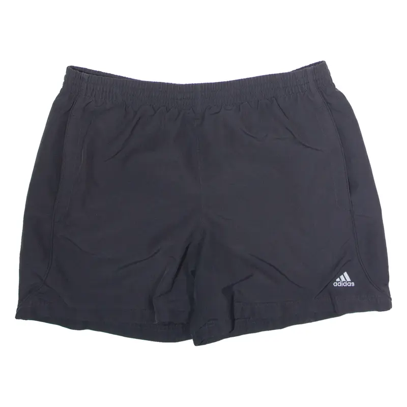 ADIDAS Mens Sports Shorts Black L W34